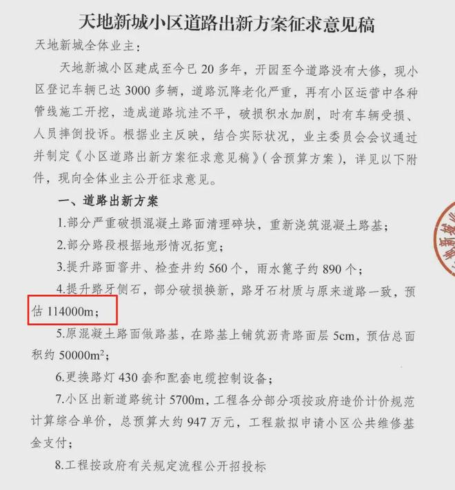超级大盘近1200万元维修金成了某些人的“提款机”！业委会原主任被抓PG电子麻将胡了太离谱！“小区内竟要修路114公里”5000多户的(图13)