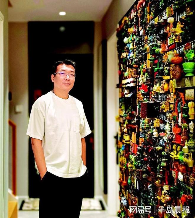 藏家打造“冰箱贴博物馆”麻将胡了2400枚！大连(图1)